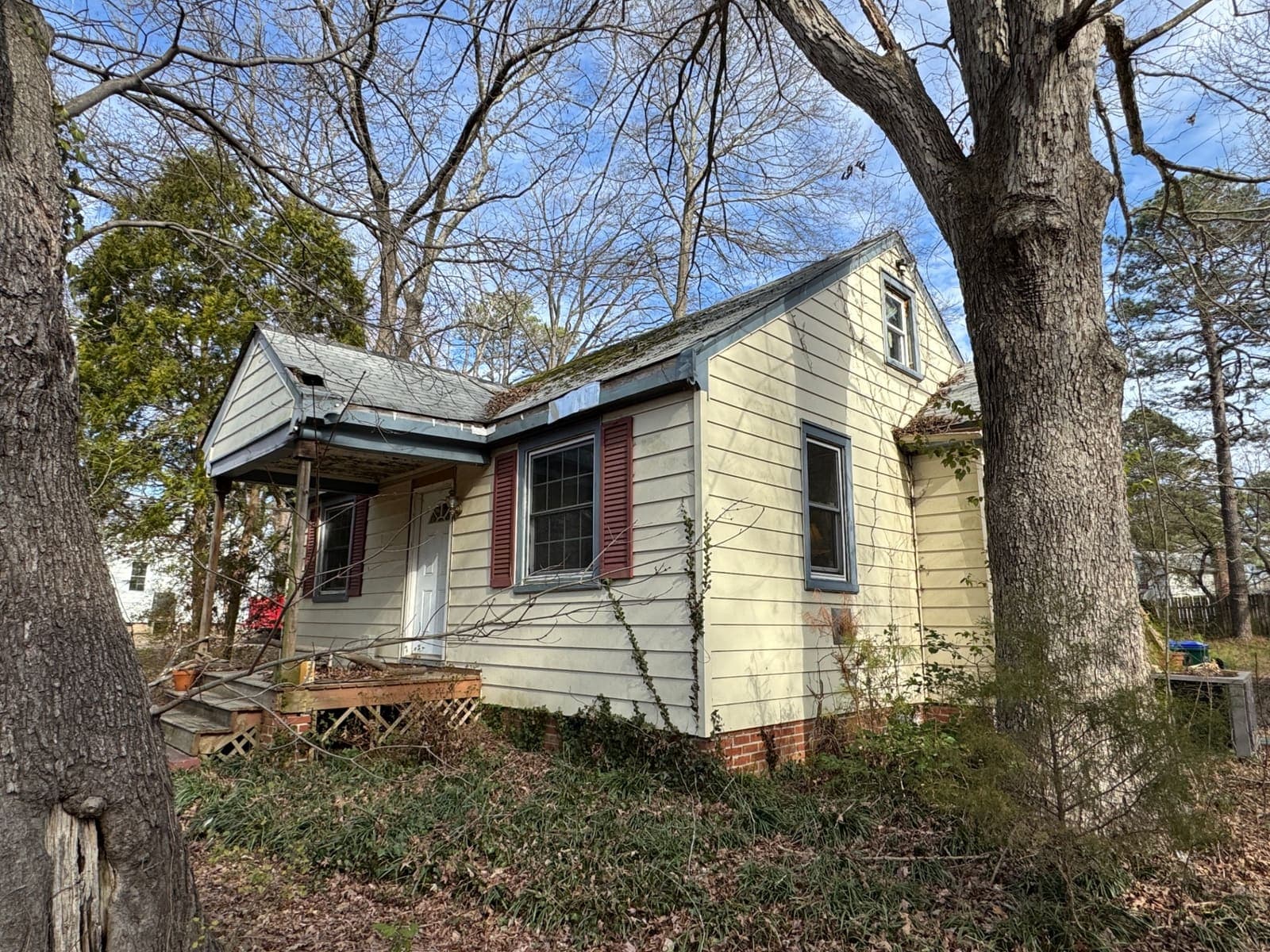 Brick single-family house in Midlothian, Virginia that Blue Sky House Buyers purchased from an owner facing foreclosure